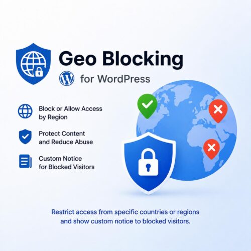 geo-blocking：WordPress 地区访问控制与访问限制插件